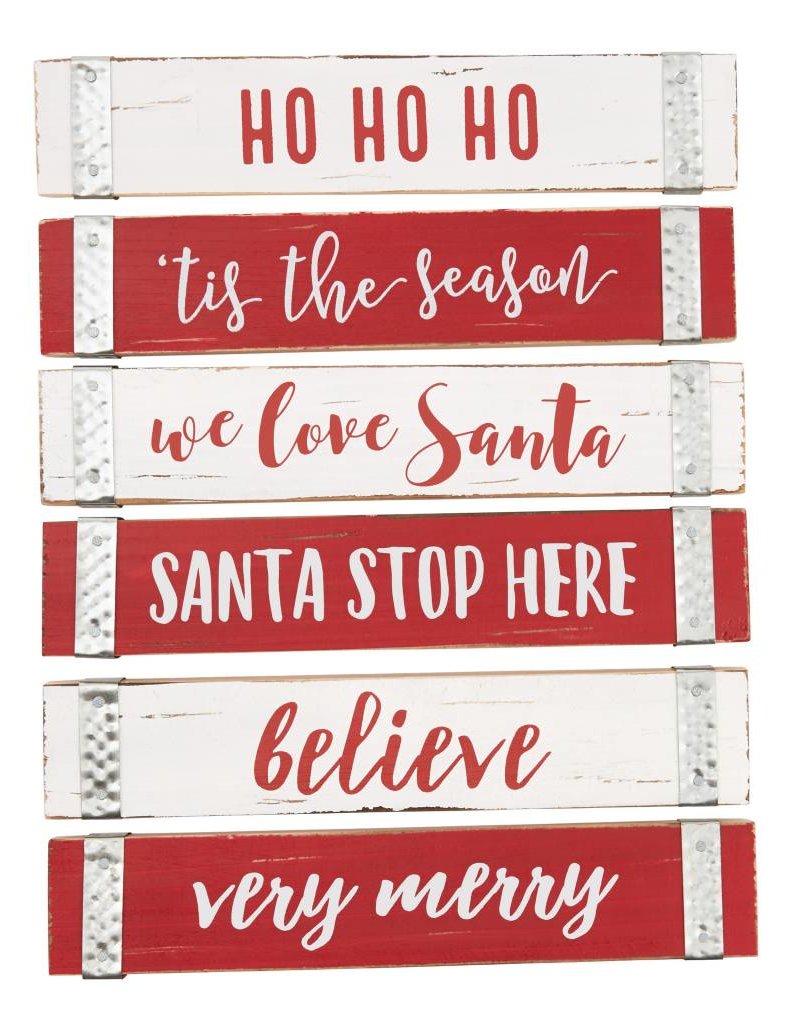 MUD PIE HOLIDAY SENTIMENT STICK