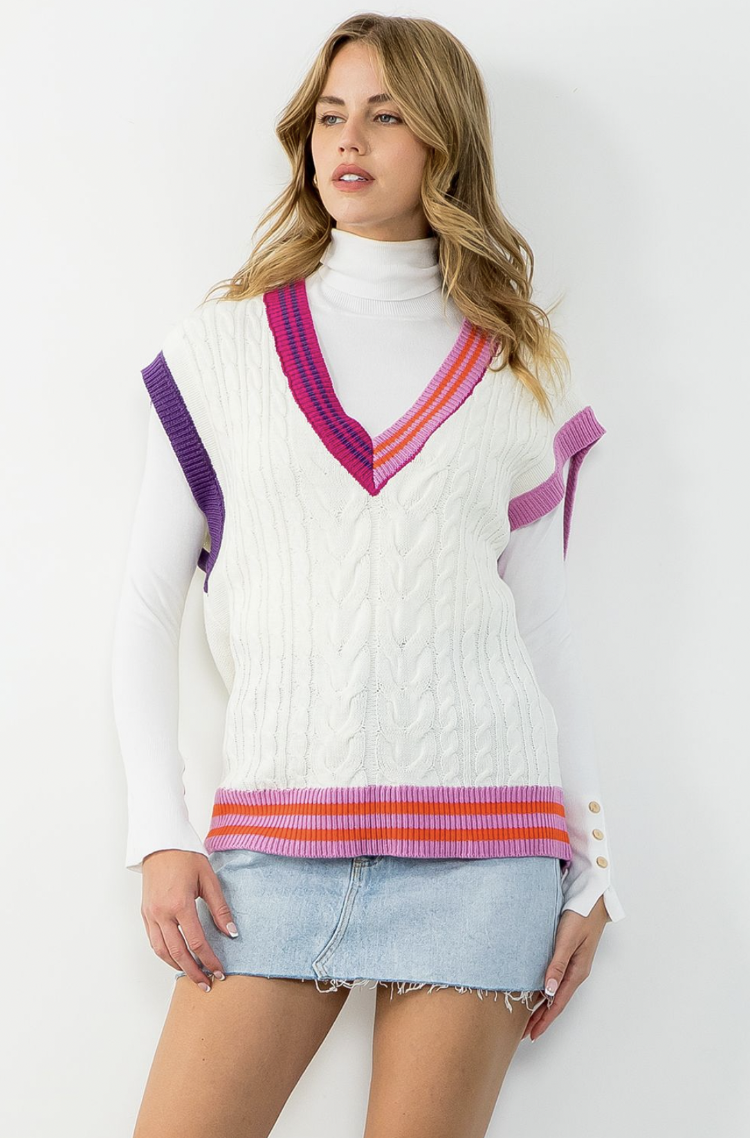 EN SAISON CALLA KNIT SWEATER-STONE - Urbane South