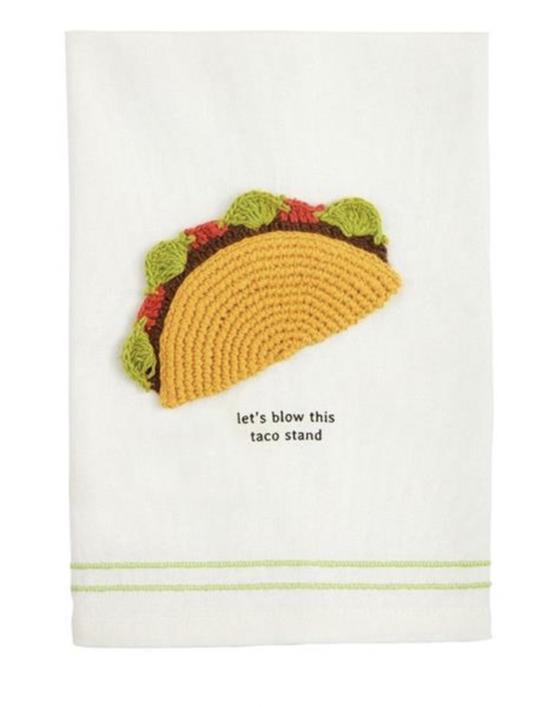 MUD PIE FIESTA CROCHET TOWELS