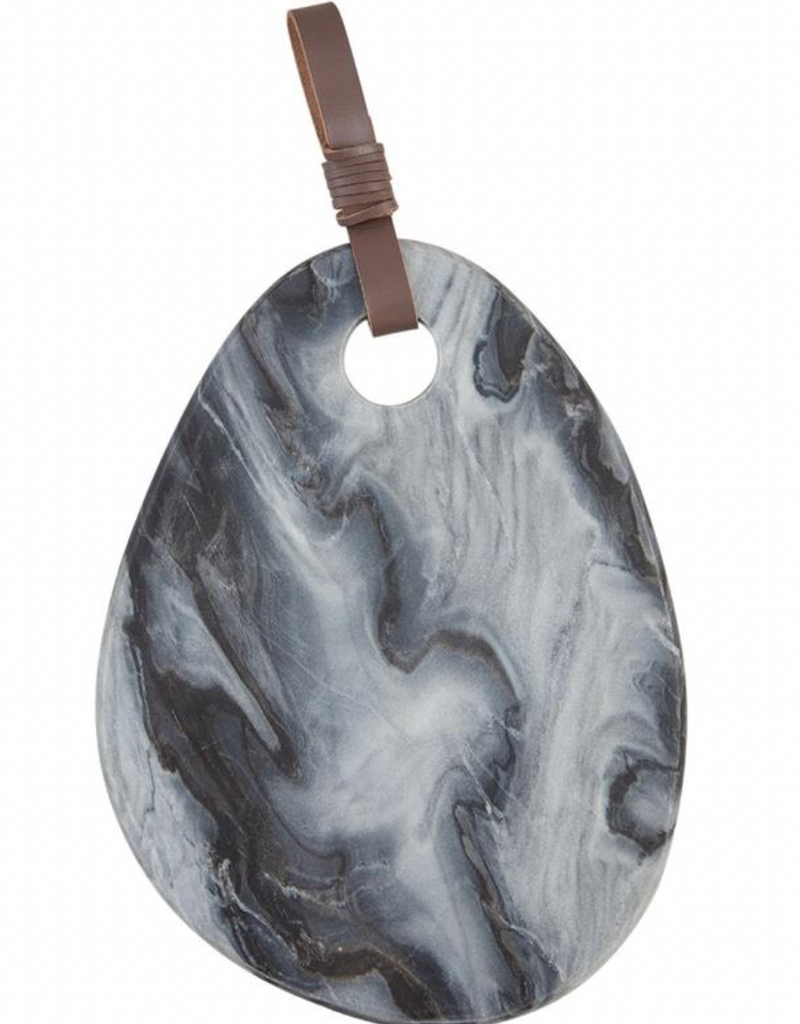 MUD PIE BLACK & GRAY ORGANIC EDGE BOARDS