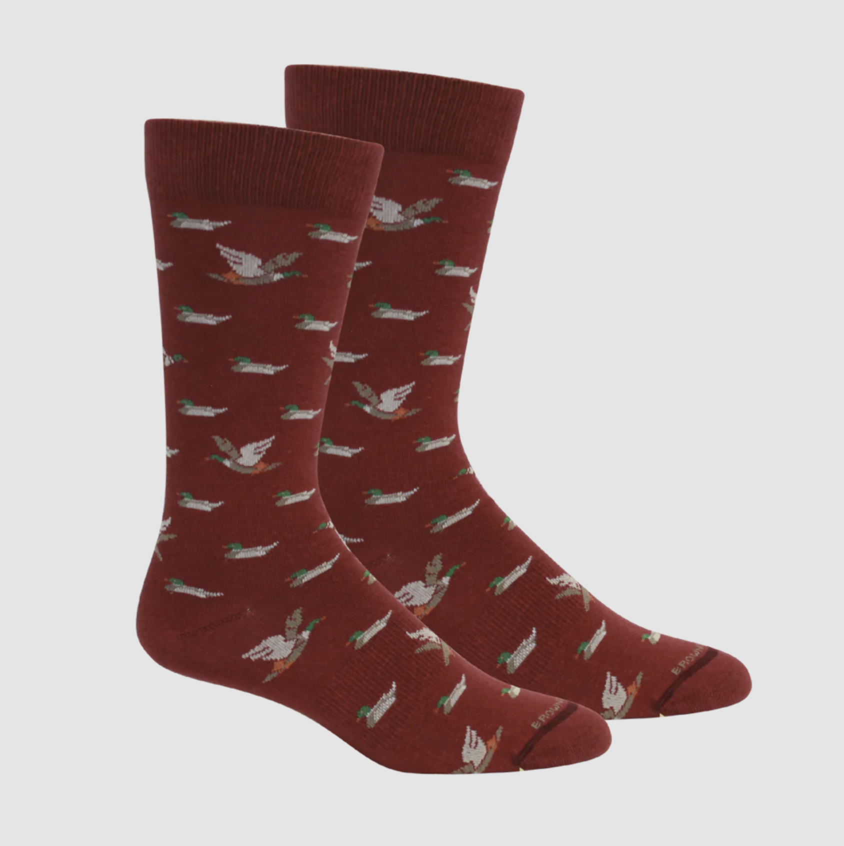 BROWN DOG HOSIERY BELHAVEN-TIBETAN RED