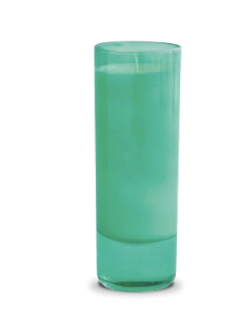 MIXTURE 2 OZ TALL VOTIVE CANDLE SALT & SAGE-SEAFOAM