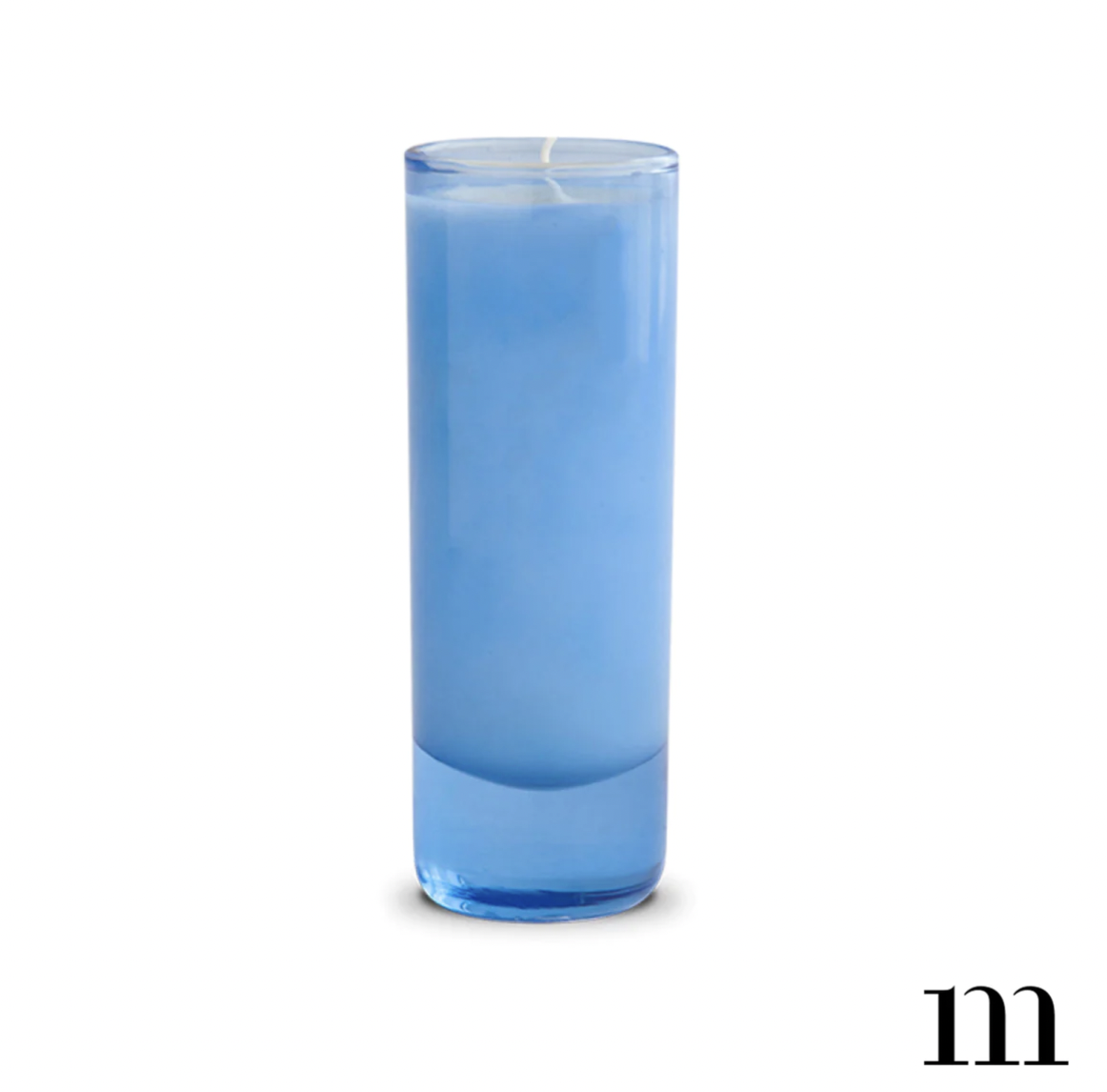 MIXTURE 2 OZ TALL VOTIVE CANDLE RELAXATION-BLUE