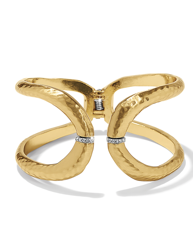 BRIGHTON Meridian Geo Hinged Bangle