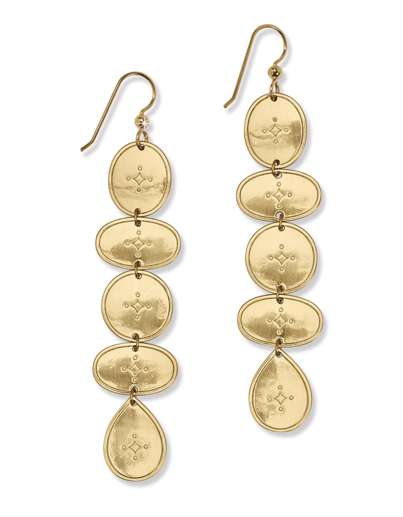 BRIGHTON Palm Canyon Long French Wire Earrings