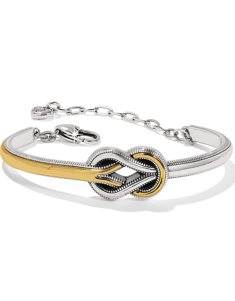 BRIGHTON Interlok Harmony Two Tone Bar Bracelet