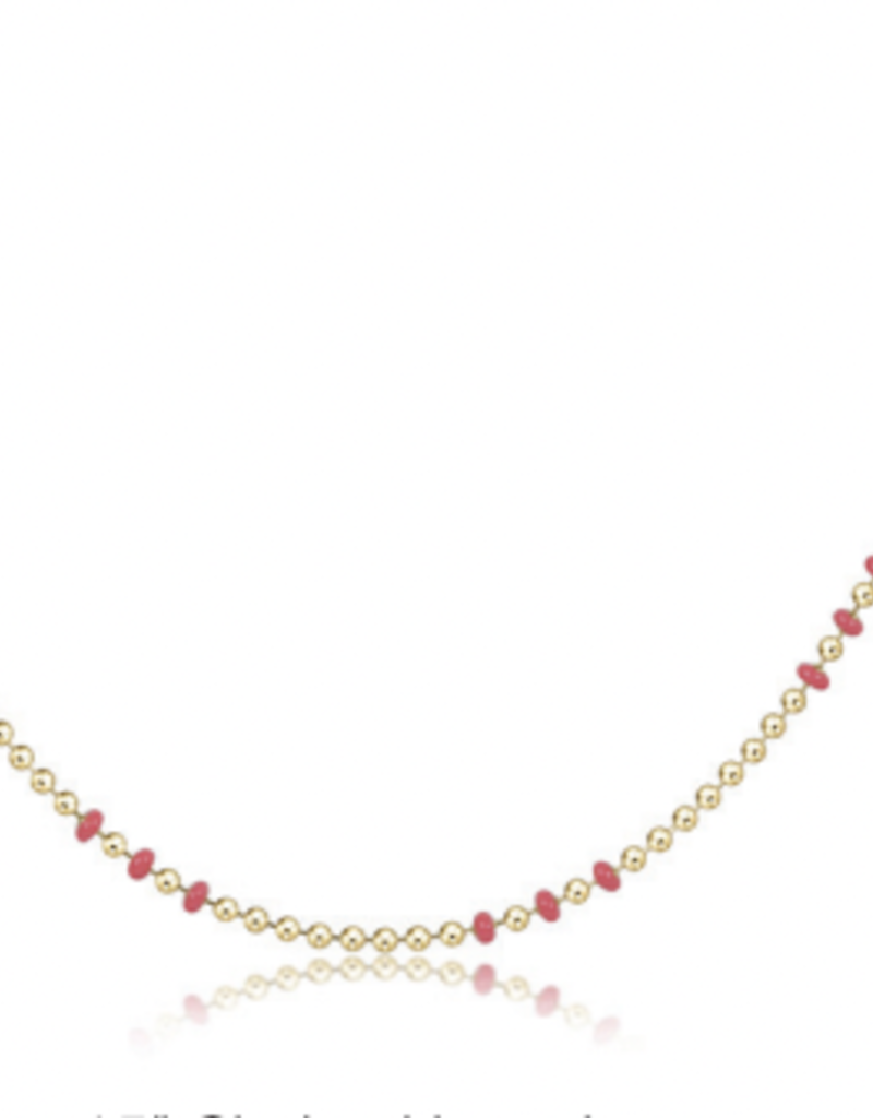 ENEWTON 15" CHOKER HOPE JOY-BRIGHT PINK-DISCONTINUED
