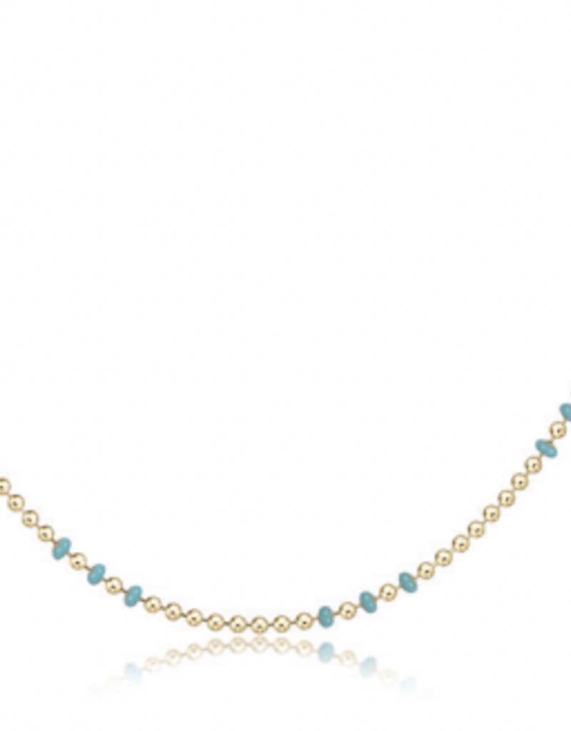 ENEWTON 15" CHOKER HOPE JOY-TURQUOISE-DISCONTINUED