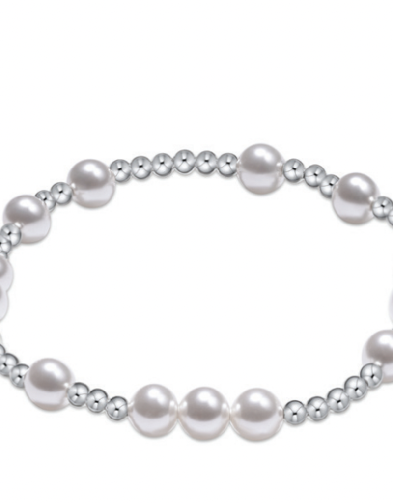 ENEWTON Hope Unwritten Sterling 6mm Bead Bracelet - Pearl