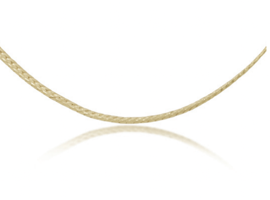 ENEWTON 15" CHOKER HERRINGBONE CHAIN - GOLD