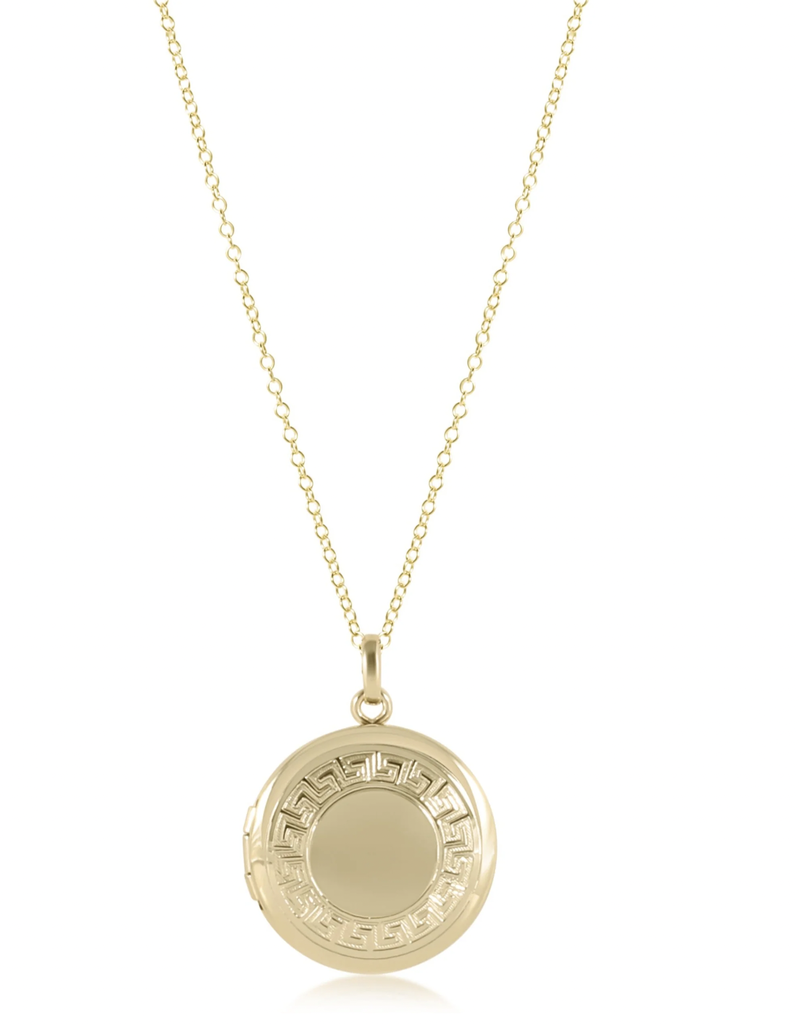 ENEWTON 16" NECKLACE GOLD - CHERISH SMALL GOLD LOCKET