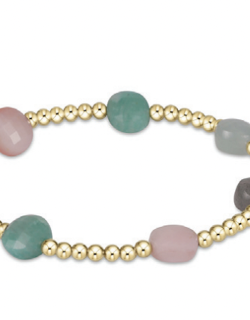 ENEWTON ADMIRE GOLD 3MM BEAD BRACELET-HOT MESS SS25