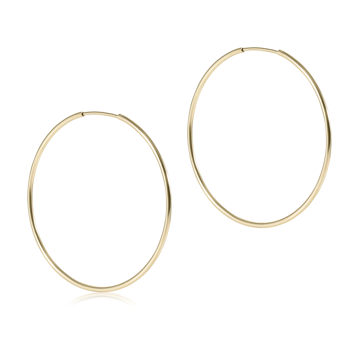 ENEWTON ENDLESS GOLD 1.25” HOOP EARRING