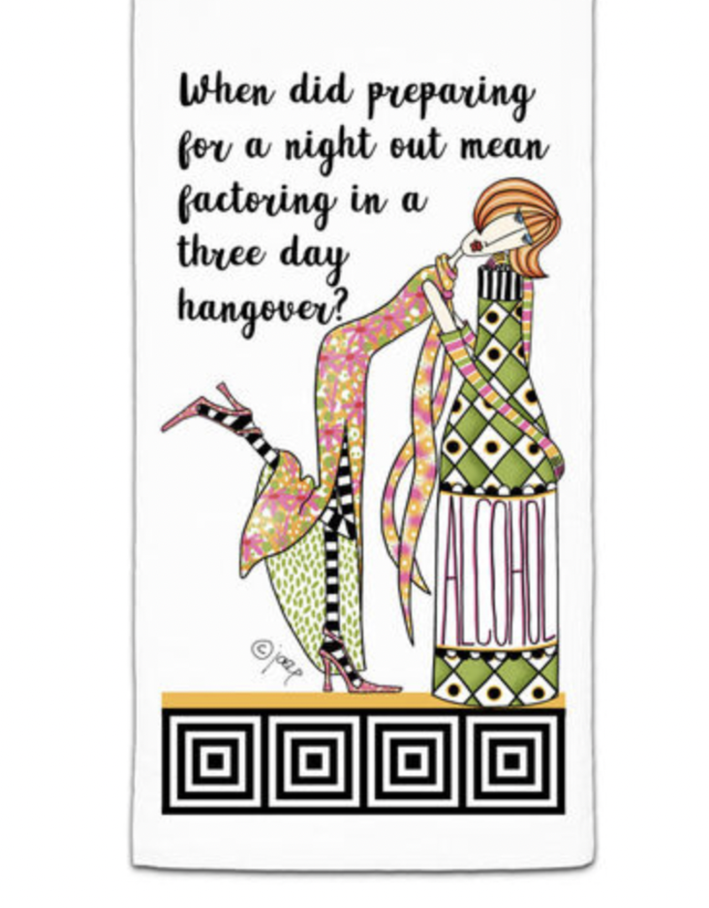 CJ BELLA CO HANGOVER TOWEL