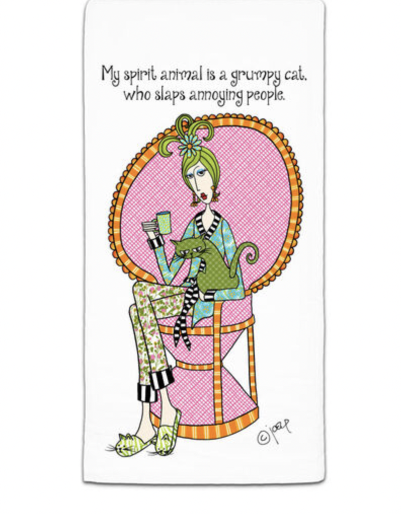 CJ BELLA CO MY SPIRIT ANIMAL TOWEL