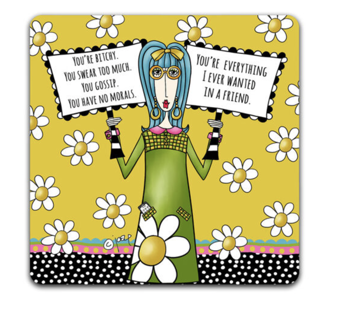 CJ BELLA CO DOLLY MAMA COASTERS EVERYTHING I WANTED