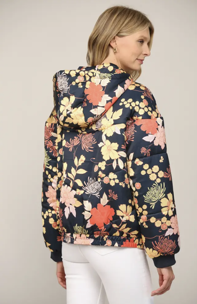 FATE THE FLORAL EFFECT JACKET