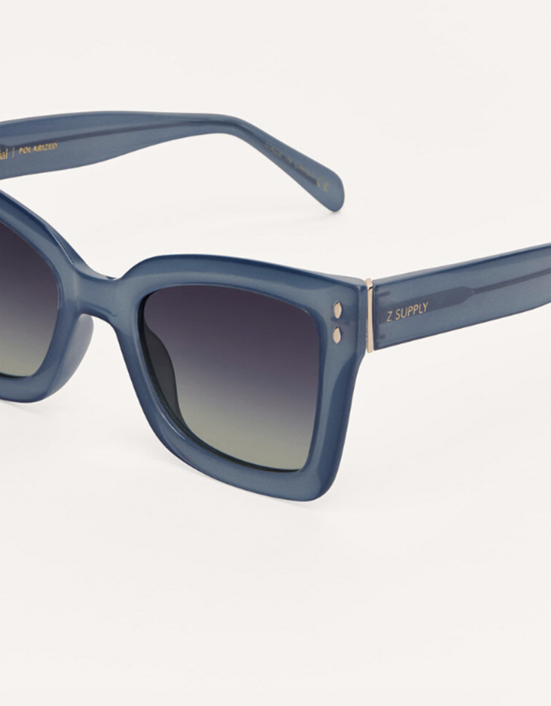 Z SUPPLY CONFIDENTIAL-DK INDIGO GRADIENT SUNGLASSES