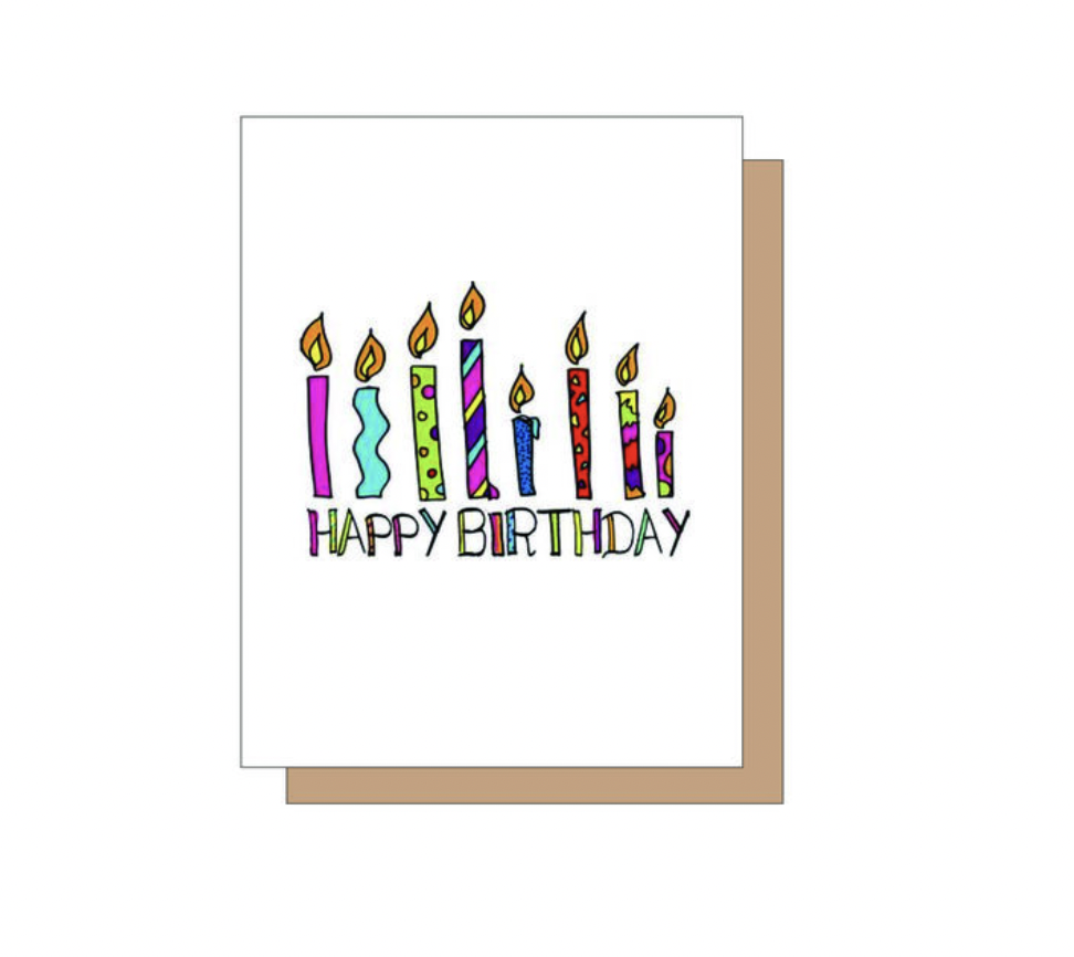 GET SASSYS CANDLE HAPPY BIRTHDAY CARD