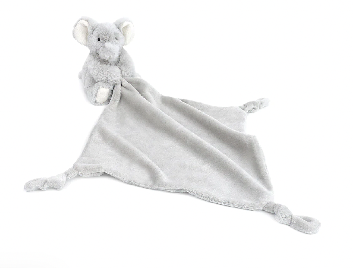 MON AMI OZZY ELEPHANT KNOTTED SECURITY BLANKET