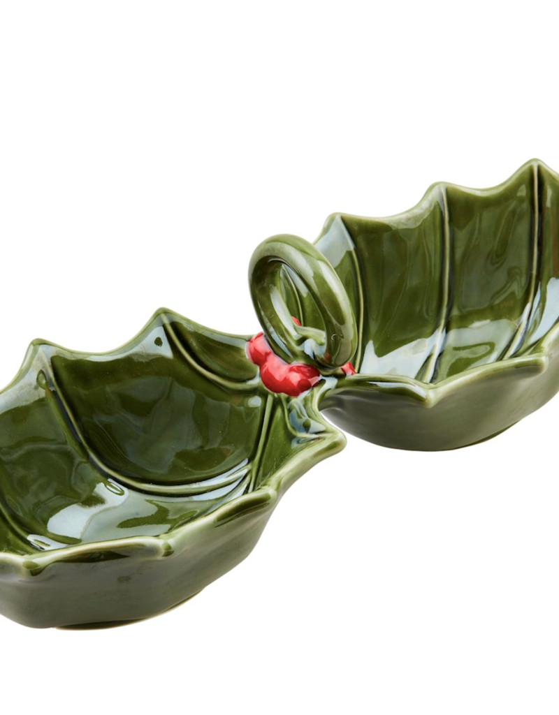 MUD PIE HOLLY DOUBLE DIP DISH