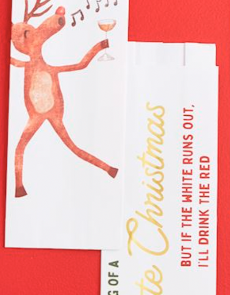 MUD PIE SET OF 6 FOIL PAPER WINE BAGS