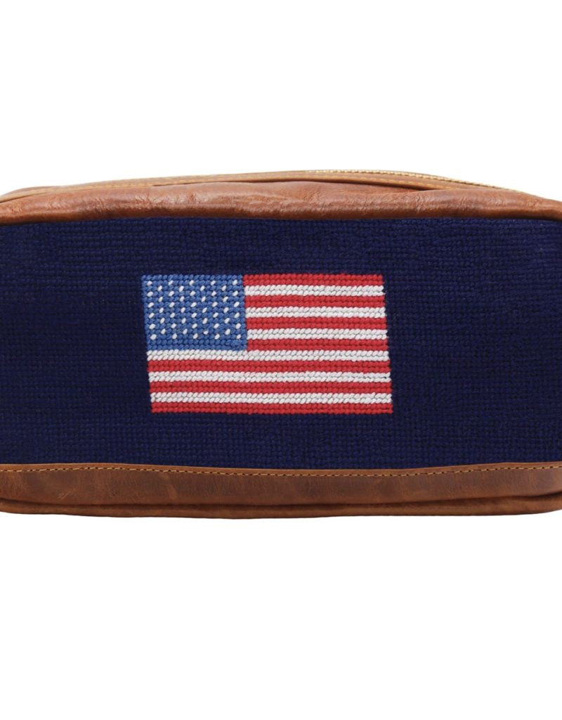 SMATHERS & BRANSON AMERICAN FLAG TOILETRY BAG