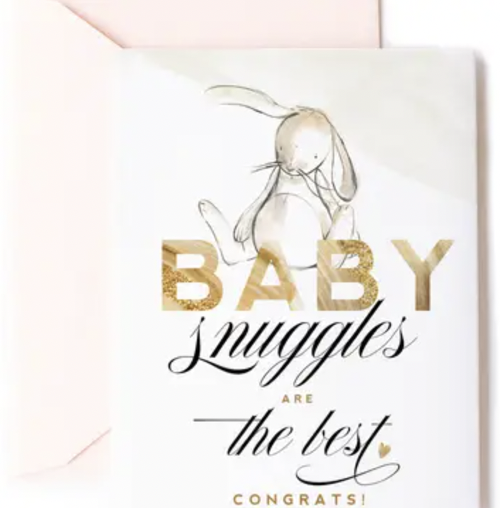 KITTY MEOW BABY SNUGGLES CARD