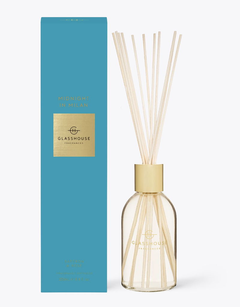 GLASSHOUSE FRAGRANCES Midnight In Milan 8.4 fl oz Fragrance Diffuser
