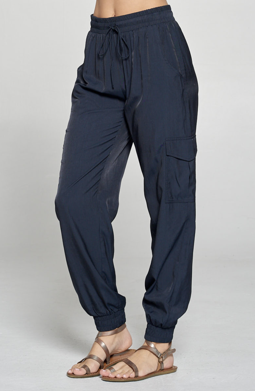 UMBRIA SILK JOGGERS Urbane South