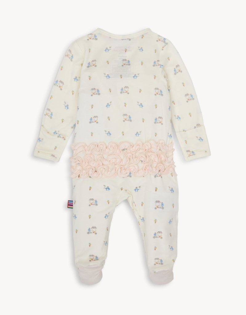 MAGNETIC ME Penguin Pints Modal Footie W/ Ruffle