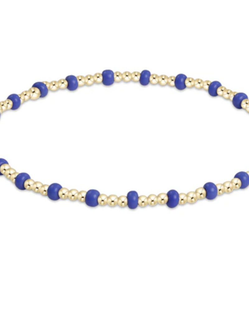ENEWTON Gameday Hope Gold Sincerity Bracelet - Blue