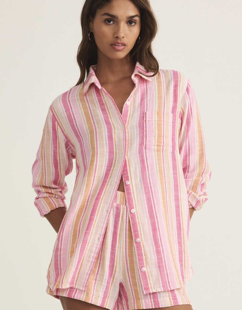 Z SUPPLY SATURDAYS STRIPE SHIRT