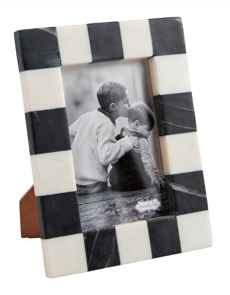 MUD PIE SMALL BLACK & WHITE FRAME