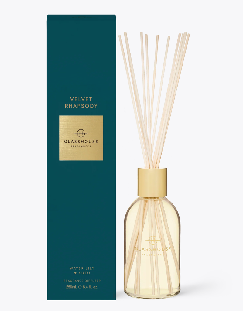 GLASSHOUSE FRAGRANCES Velvet Rhapsody 8.4 oz Fragrance Diffuser