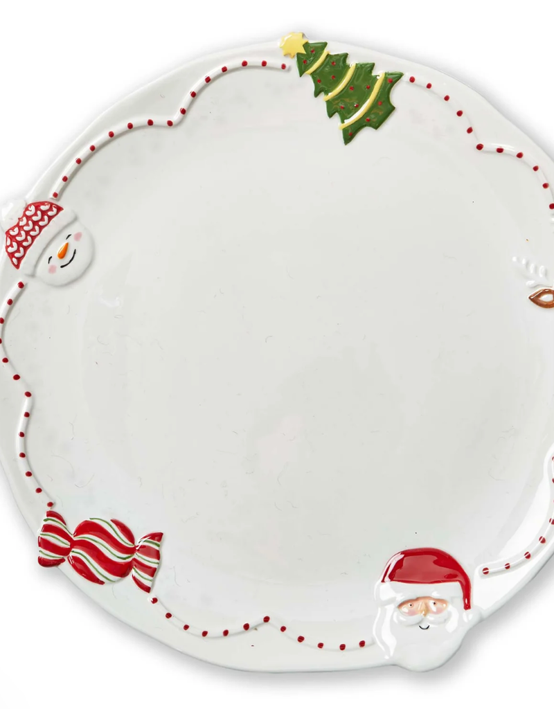 TAG HOLIDAY CHEER ROUND PLATTER