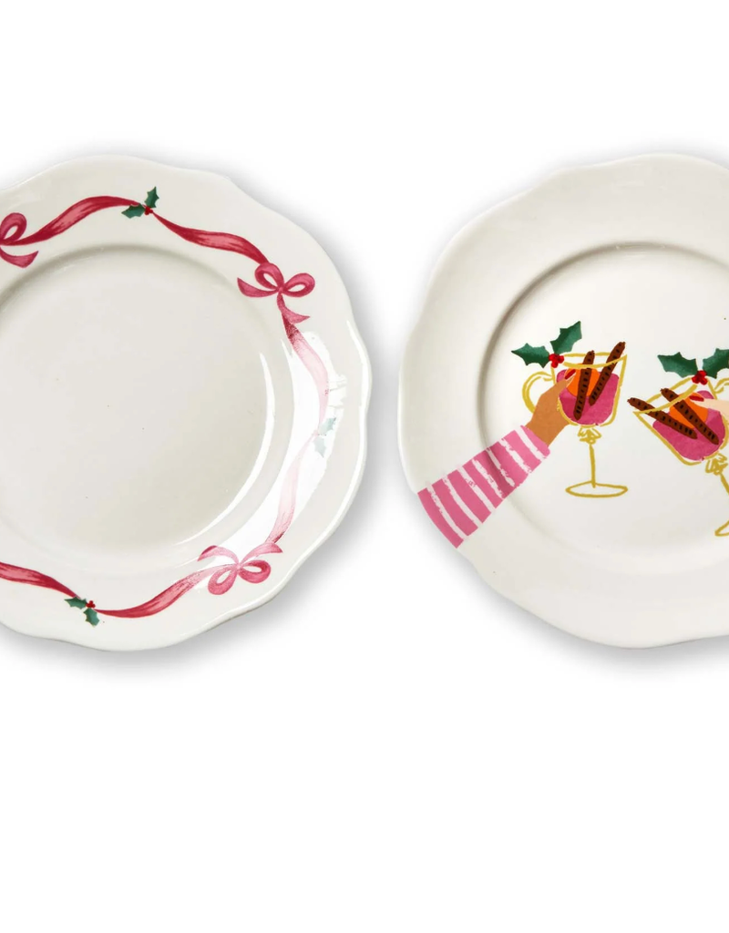 TAG VERY MERRY APPETIZER PLATES