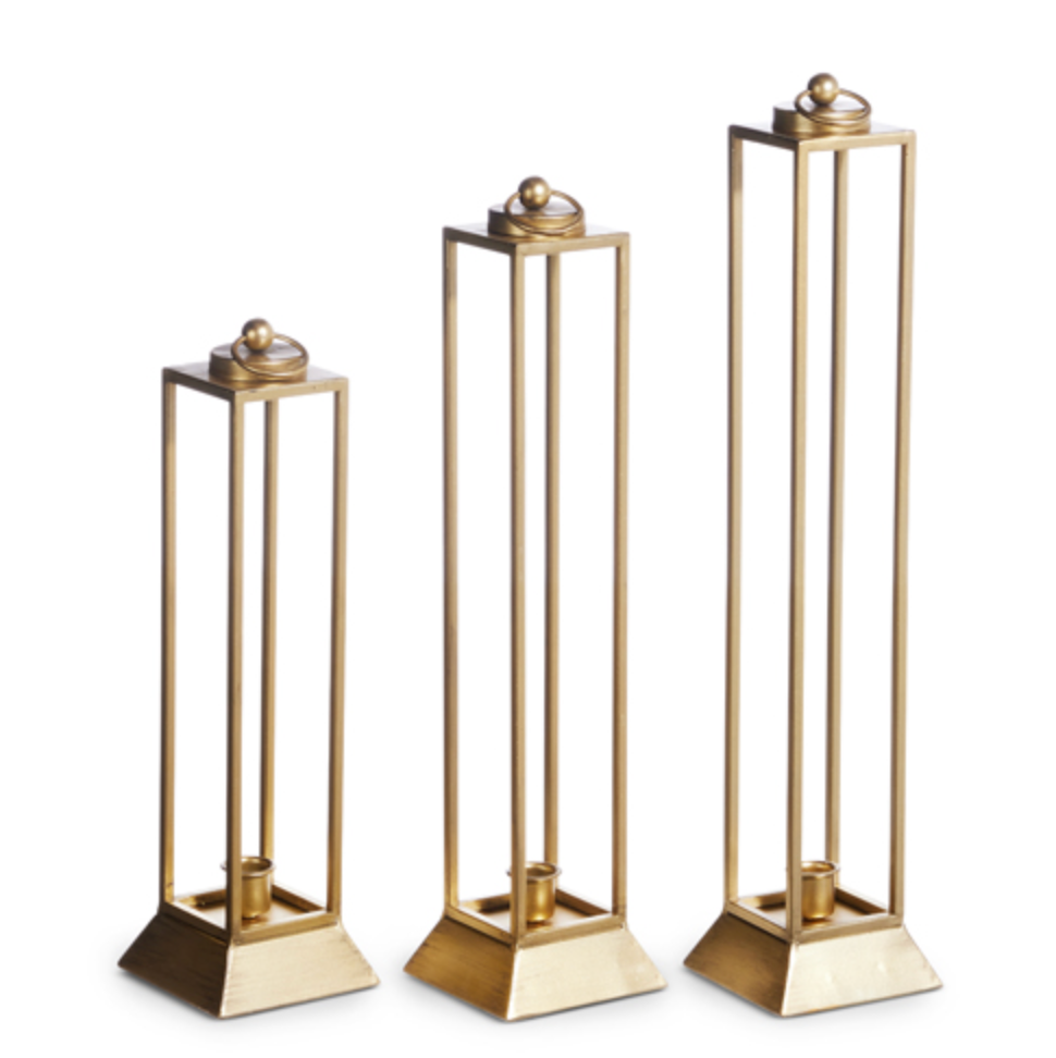 TALL GOLD LANTERNS