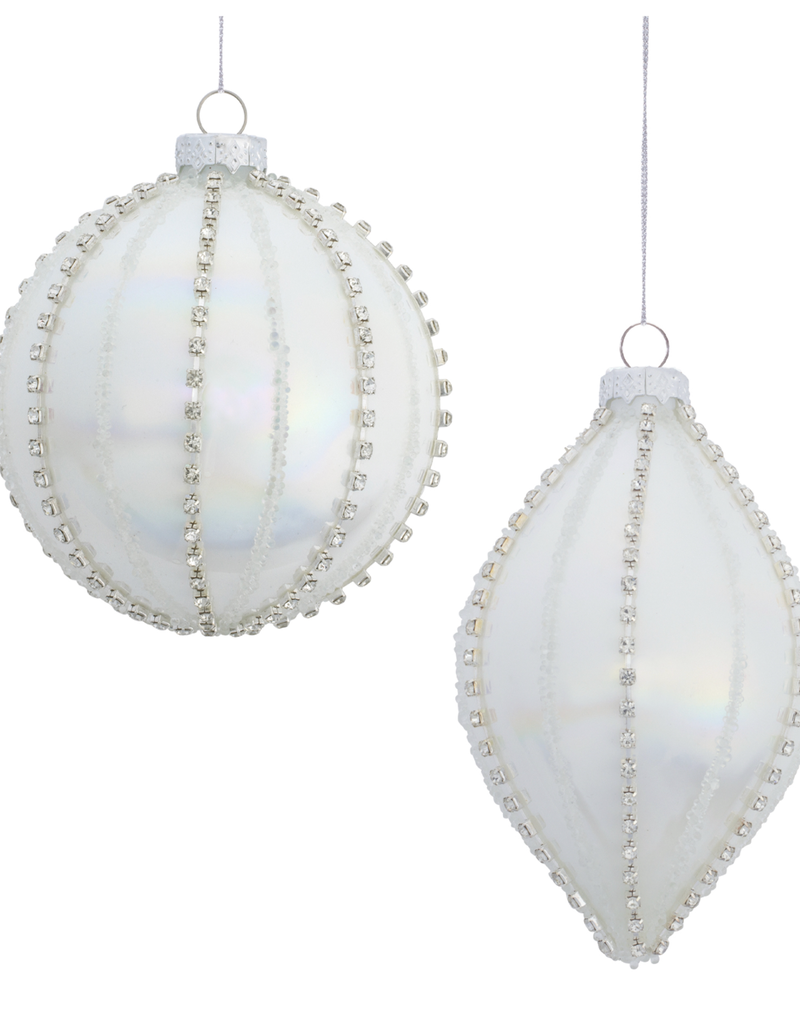 OPAL RHINESTONE ORNAMENTS