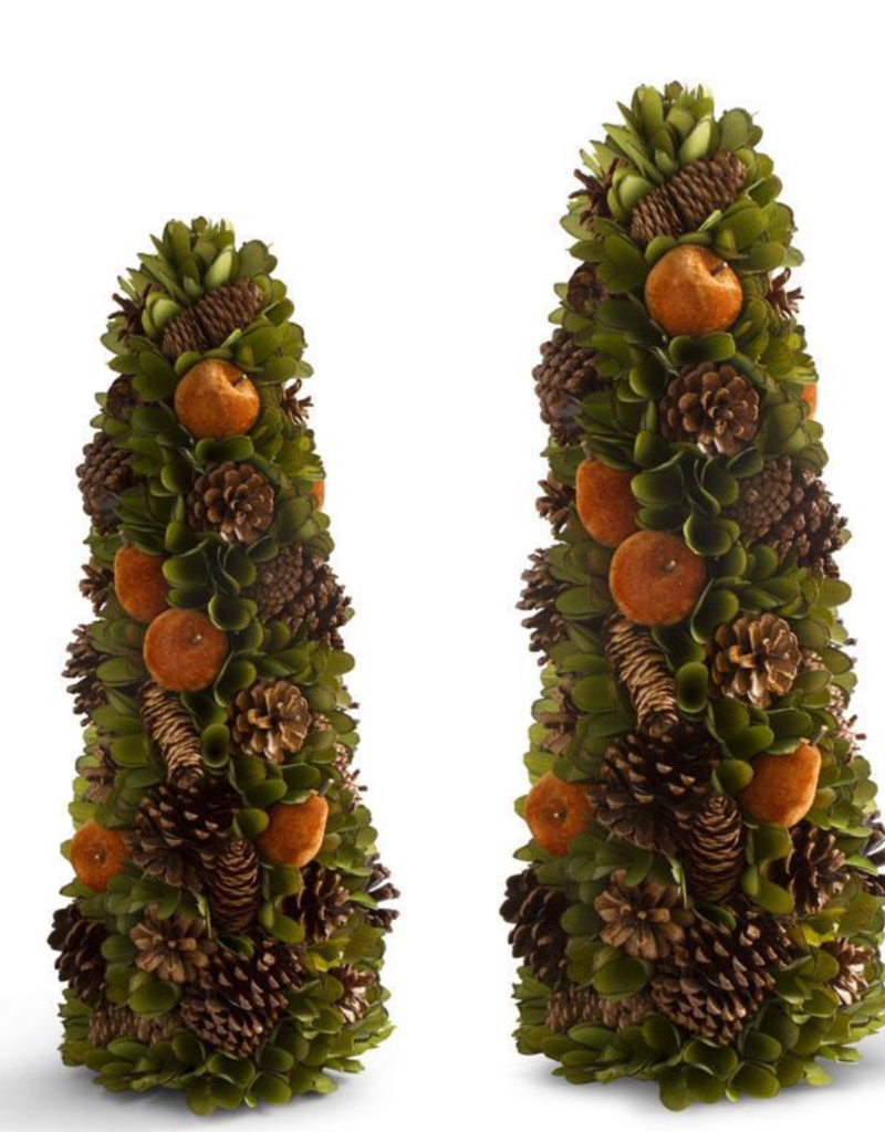 RUSTY APPLE & PINECONE TREES