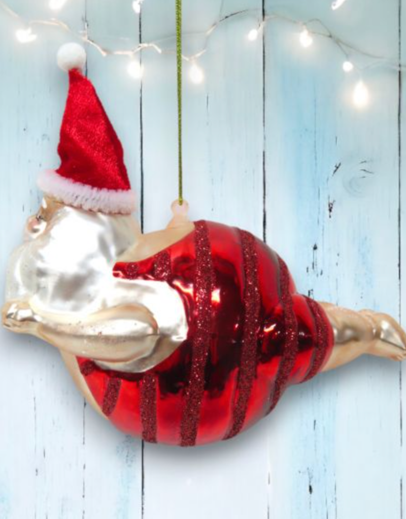 PLUMP SANTA SWIMMER