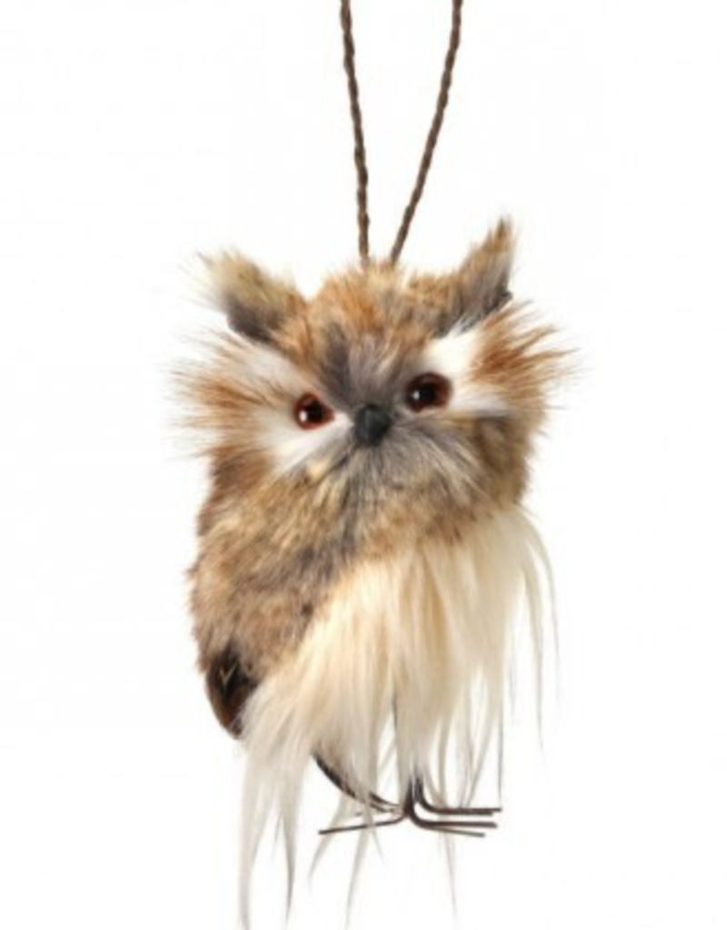 REGENCY INTERNATIONAL BROWN FUR HOOT OWL