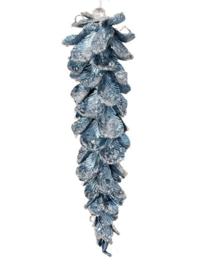 REGENCY INTERNATIONAL JEWEL PETAL ICICLE ORNAMENT