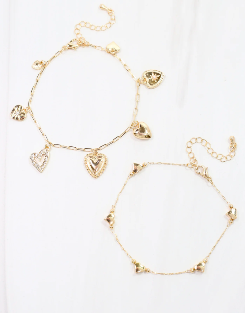 TRESS CHARM BRACELET SET