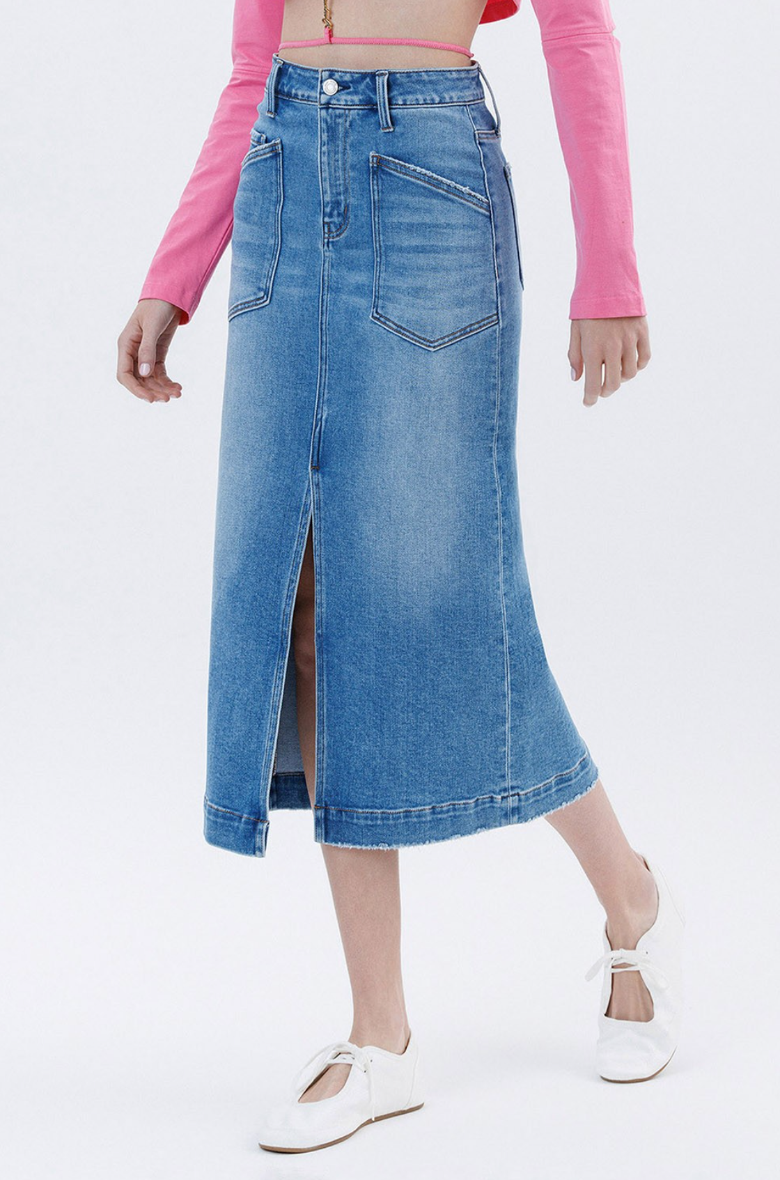 VERVET OWEN DENIM SKIRT