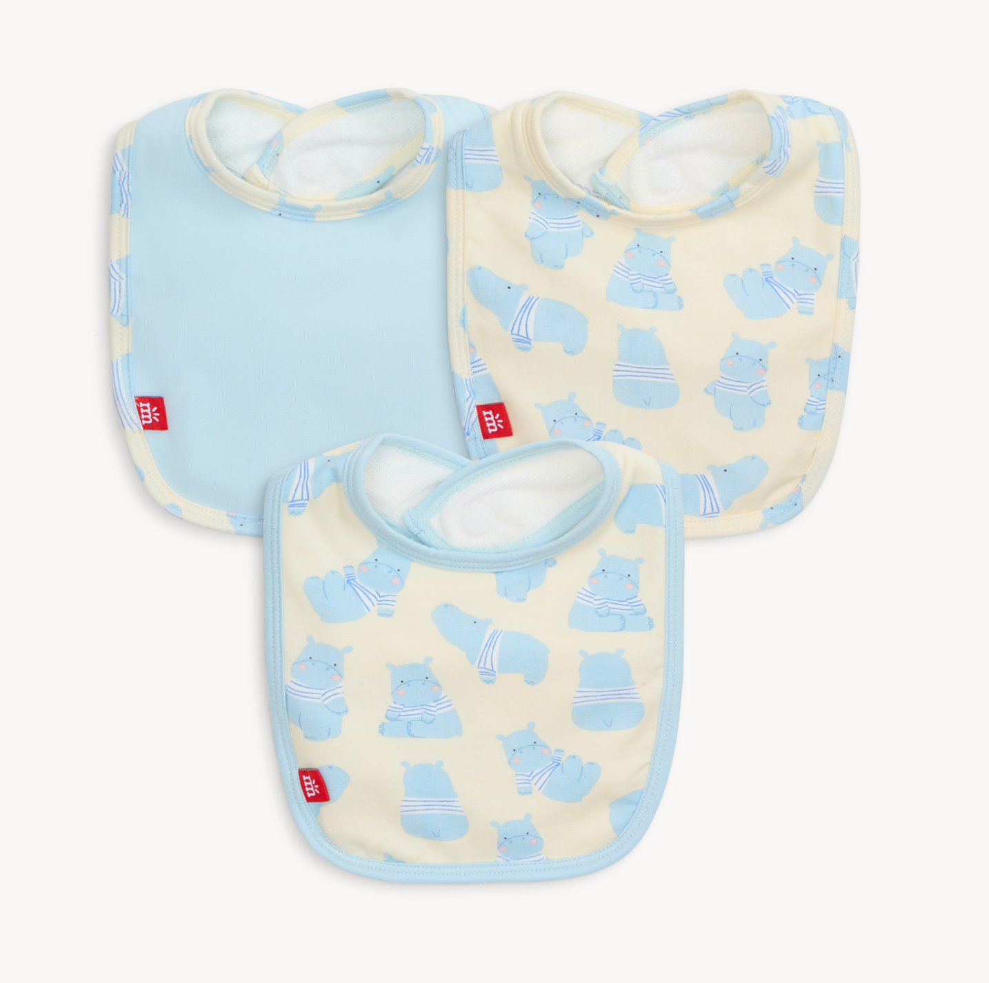 MAGNETIC ME PUDGEMUFFIN MODAL BIB 3-PK MAGNETIC ME PUDGEMUFFIN MODAL BIB 3-PK