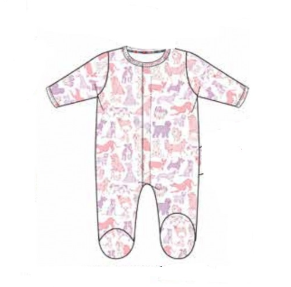 MAGNETIC ME PINK ITS A PAWTY RF FOOTIE MAGNETIC ME PINK ITS A PAWTY RF FOOTIE