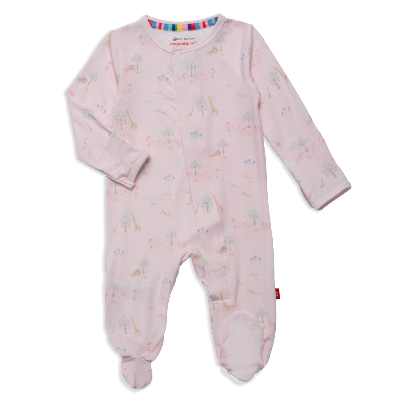 MAGNETIC ME PINK SERENE SAFARI FOOTIE MAGNETIC ME PINK SERENE SAFARI FOOTIE