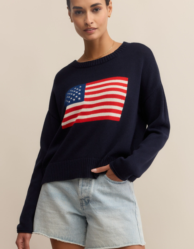 Z SUPPLY SIENNA PATRIOT SWEATER