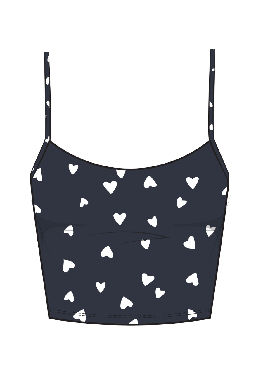 Z SUPPLY CAMILLE HEART CAMI Z SUPPLY CAMILLE HEART CAMI